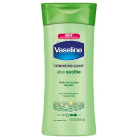 Vaseline Intensive Care Aloe Soothe Non-Greasy Lotion 10 oz (Pack of 11)