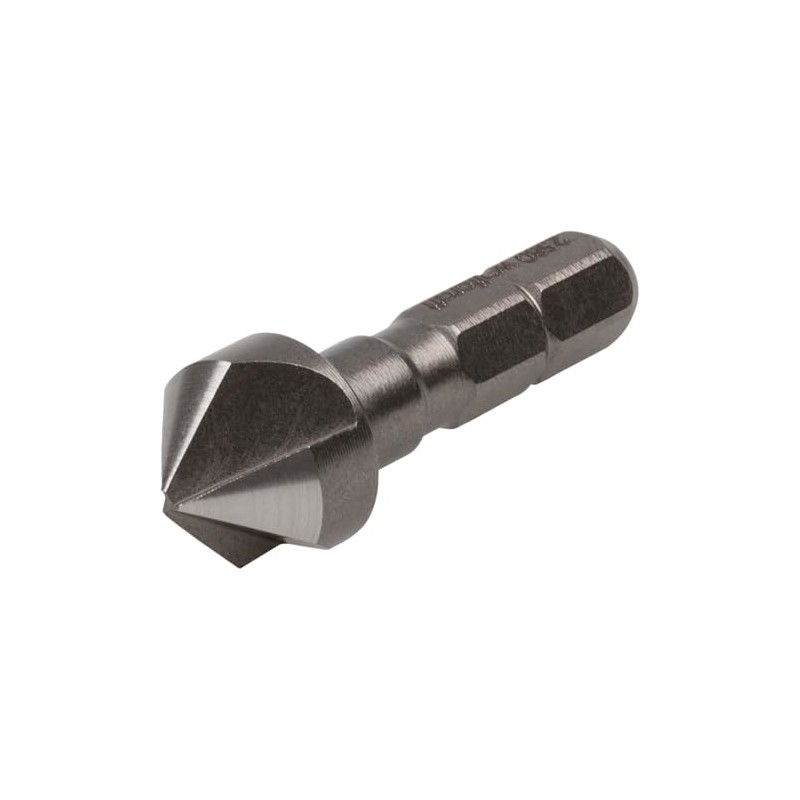 wolfcraft HSS Countersink, Hexagon Shank I 2580000