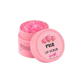 Barry M Exfoliating Lip Scrub Treatment - Rose Flavour, Pink