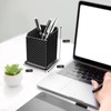 Carbon Fiber Pen Holder Pencil Holder for desk, Desktop Organizer