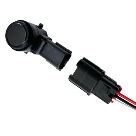 23428268 Parking Aid Sensor with Connector Plug Pigtail Wire Harness Compatible with Enclave,Encore, Regal Sportback,Regal Tourx,Ct6,Cts,Escalade,Xt5,Xts