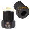 BIKEHAND Compatible with Shimano Bike Bicycle Old Standard 12 Splines
