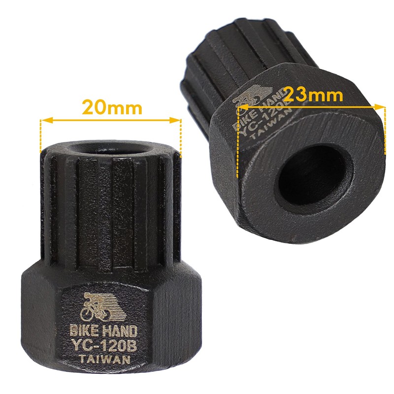BIKEHAND Compatible with Shimano Bike Bicycle Old Standard 12 Splines