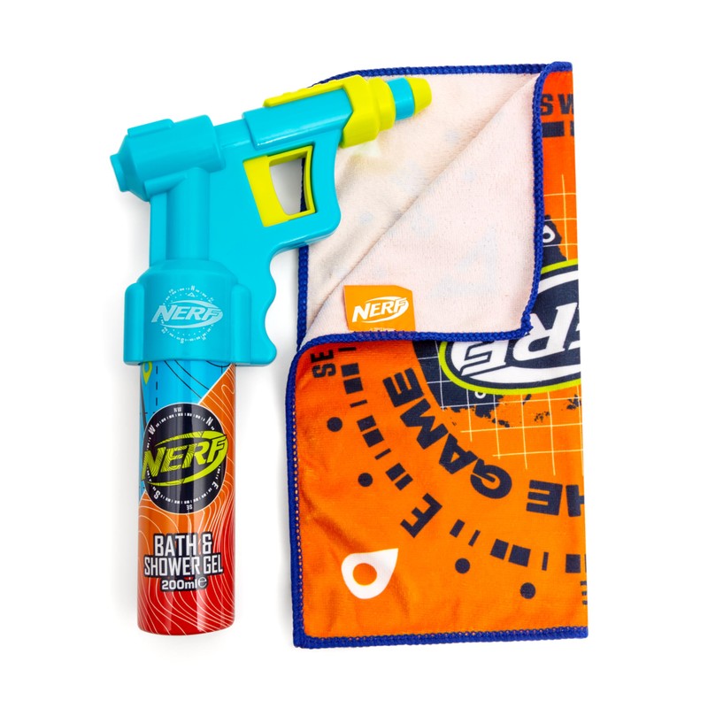 Nerf Winners Never Quit Childrens Gift Set - Nerf Blaster