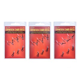 ESP Cryogen Chod Rig With Bait Screw Barbed OR Barbless: Barbless 8