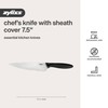 Zyliss Chef's Knife with Sheath Cover - Stainless Steel Knife