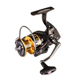 Cabom Nytex Saltwater Spinning Reel with Carbon Fiber Body, Stainless Steel Main Shaft, 5.2:1 Gear Ratio, 20KG/44Lbs Max Drag, 13+1 BBS Powerful Long Shot Reel for Surf Casting, Size 1000-6000