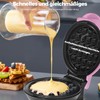 Mini Waffle Iron for Classic Waffle Maker, Small Waffle Maker