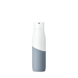 The LARQ Bottle Movement 710 ml – A Self-Cleaning, Lightweight, Single Coated, Stainless Steel Water Bottle, White/Pebble