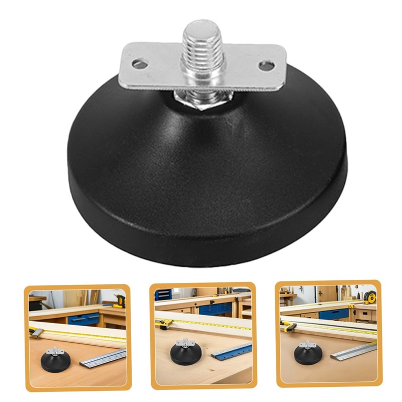 Gatuida 2pcs Rubber Levelers for Foosball Table Noise Reducing Feet