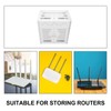 Cabilock Router Storage Box Basket for Hiding Router, Box Wifi