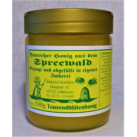 Thousand Blossom Honey from the Spreewald 1 Glass (1)