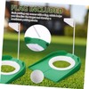 Sosoport 2pcs Portable Indoor Golf Putting Cups Lightweight Training Tools