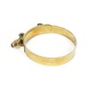 Wuidail T-Bolt Hose Clamp (3.25" (84-92mm), Gold)
