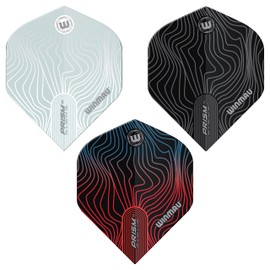 WINMAU Prism Alpha Solar Dart Flight Pack - 3 set per pack (9 Flights in Total)