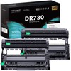 DR730 Compatible Drum Unit 2 Pack (NOT Toner) Replacement for