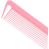 Outanaya 3pcs Pink Curved Rat Tail Combs Parting Tool for