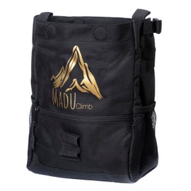 Madu Climb - Rock Climbing Bouldering Chalk Bucket Large Bag Set (Bucket + Hybrid Chalk)