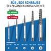 Screw Extractor Set with Tap Wrench - Extra Grip &