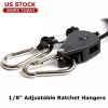 WYZM Heavy Duty Rope Ratchet Hanger, Reinforced Metal Internal Gears