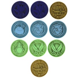 BANDAI Zak Storm 41621 Collectible Treasures Pack of 10,