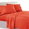 Royal Hotel Bedding Solid Coral Top-Split-King: Adjustable King Bed Size