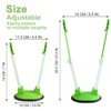12 Pack Baggy Rack Stand Adjustable Freezer Bag Holder Stand