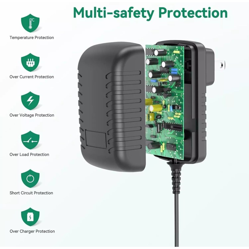 FASPKOW AC Adapter FOR DrillMaster 18V NiCd Battery Charger Drill