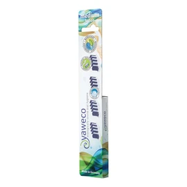 yaweco - Refill Pack Replacement Brush Heads Medium - 4 Replacement Heads - Pack of 2
