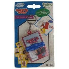 Hasbro Guess Who Key chain ring Games Set 2 Mini Gameplay Kids Travel Gift Toy Hasbro