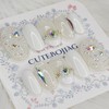 Aurora Pixie Wedding Handmade Nail Tips - Stiletto L /