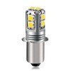 Ruiandsion White P13.5S LED Flashlight Bulb, 6-40V Universal Upgrade (6V/9V/12V/18V/19.2V/24V)