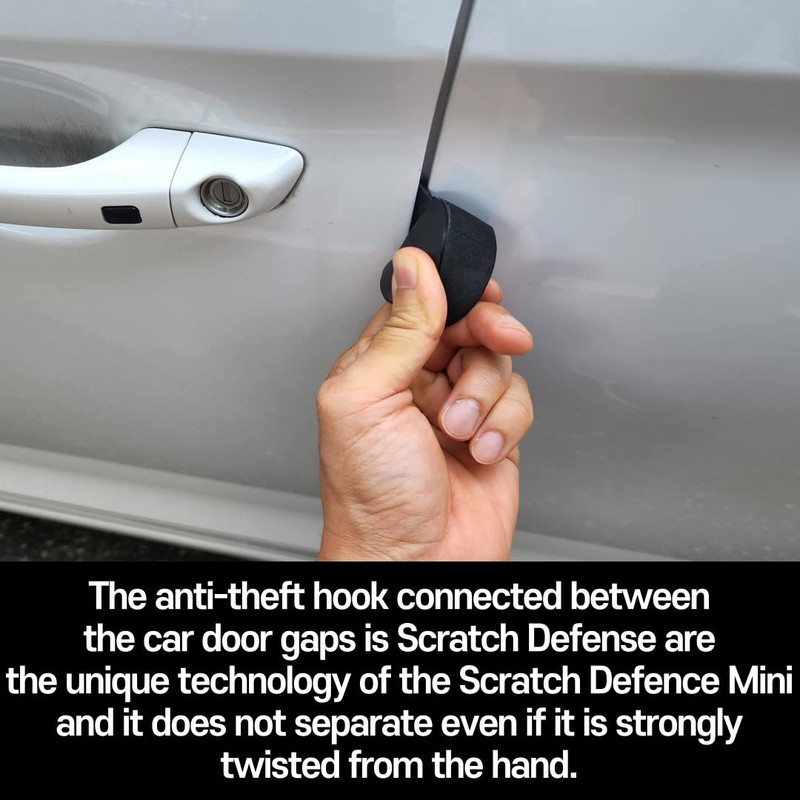 Scratch Defense Mini 2Pcs Car Door Ding Protector Removable Magnetic