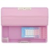 Sunstar Stationery S1313410 Pencil Case, Compact Fluffy, Horizontal Pitakurut, Light