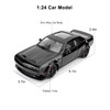 LOVEPOSELY Compatible for 1/24 Dodge Challenger SRT Hellcat Car Model,