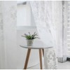 Vllcsla Shower Curtains Flower Patterned Anti-Mould and Waterproof - 240/300