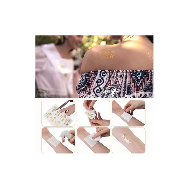 KT 38pc Despedida Soltera Liston Banda Bride Diadema Accesorios