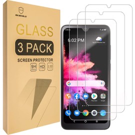Mr.Shield [3-Pack] Designed For Alcatel TCL 30 Z/TCL 30Z / TCL 30 LE [Tempered Glass] [Japan Glass with 9H Hardness] Screen Protector with Lifetime Replacement