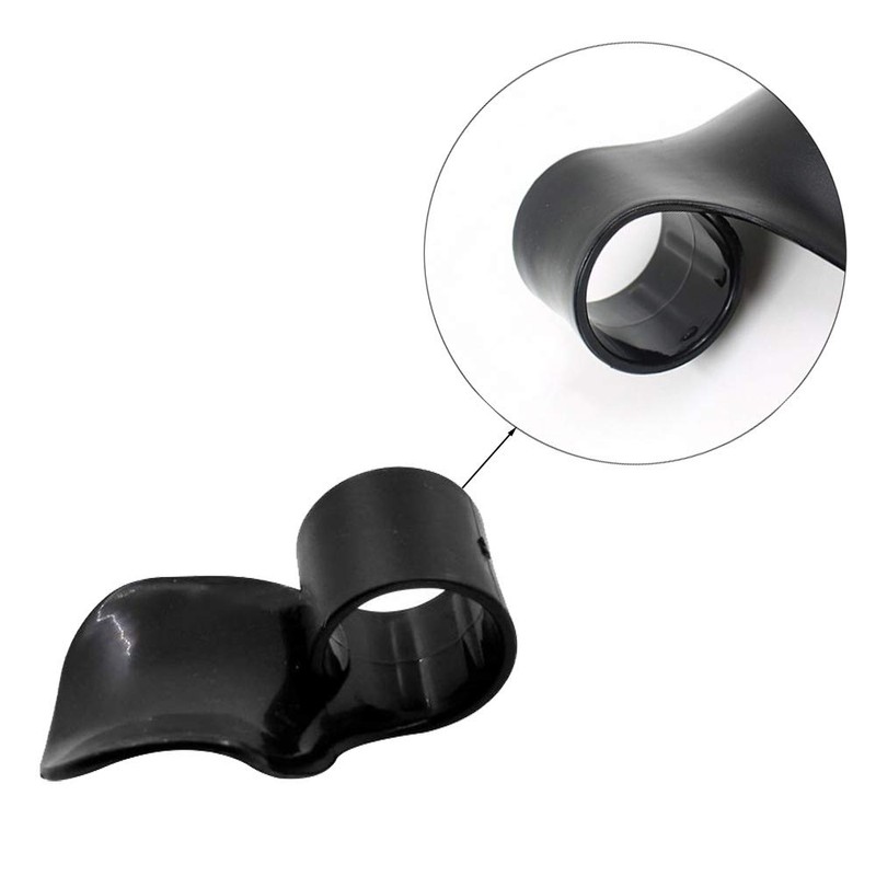 4 Pcs Throttle Assist Cruise Control Grip Black ABS Handlebar