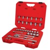 CRAFTSMAN Mechanics Tool Set, 33 Piece, 1/2 Inch Drive SAE/Metric