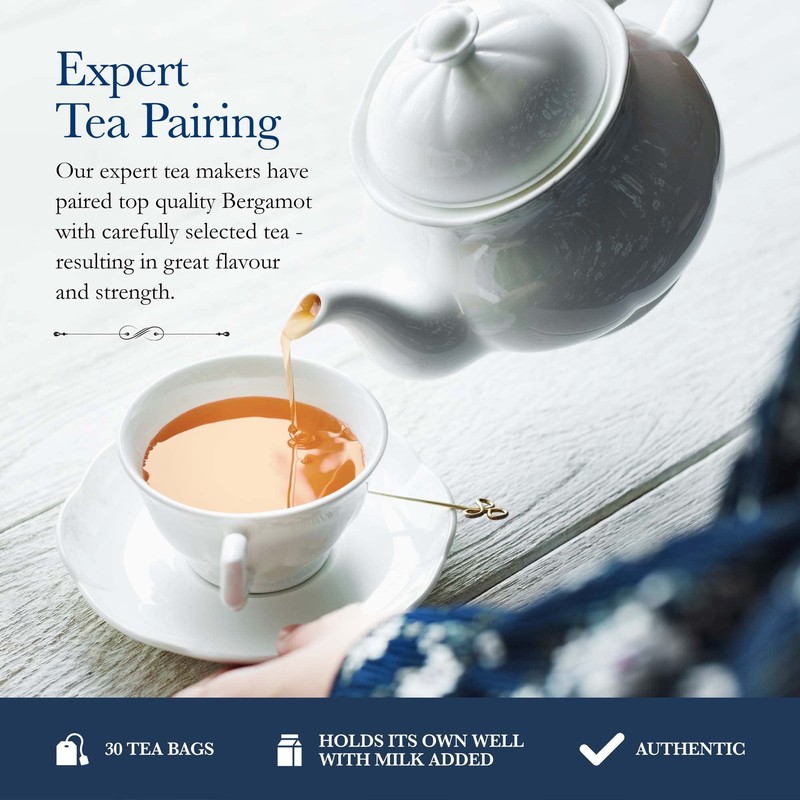 Mortier's Earl Grey Tea Bags - Great Taste Award Winner
