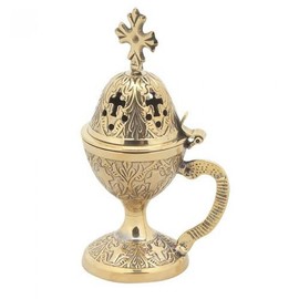 Christian Orthodox Greek Censer Insence Burner (78-b)