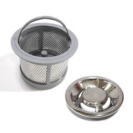 [High-end type] Paseco spherical strainer + stainless steel cover for food dehydrator only / [고급형]음식물탈수기전용 파세코 구형 거름망+스텐덮개