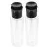WOONEKY 2pcs Portable Leak Lotion Dispenser Pump Bottle Refillable Travel
