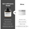 Gel Reafirmante Herbal, 400 g, Fórmula Natural con Mentol y