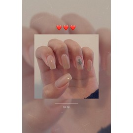 tip-tipnail tip - (Basic) Almond Egg / tip-tipnail tip - (기본) 아몬드에그