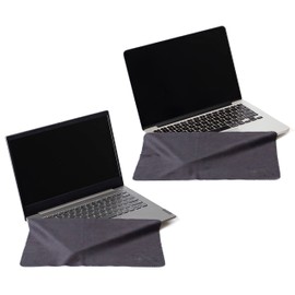 CLEAN SCREEN WIZARD WizPadCover Cloth 13” Compatible with MacBook Pro 13”, Computer Laptop 13”, 2 Pack XL Cloths Screen/Keyboard Cover Protector and Cleaning