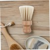 Baluue Wooden Barber Neck Duster Brush Professional Hair Cleaning Tool