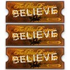 LILYDEAL Polar Exp Believe Punched Round Trip Replica Ticket (3)