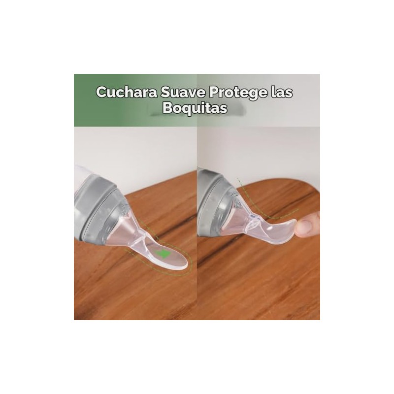 haakaa Cuchara Dosificadora De Silicona Para Comida De Bebé, 113
